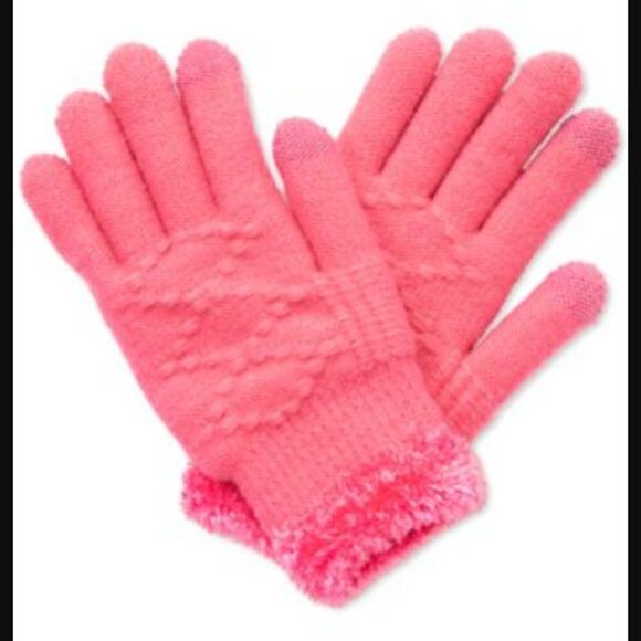 Jenni Lined Gloves Blush ONE SIZE - Picture 1 of 7
